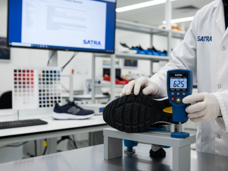 SATRA TM 205 abrasion and hardness correlation test