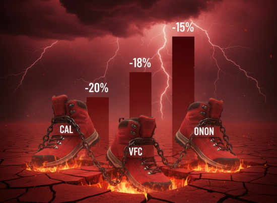 Market decliners - CAL/VFC/ONON dragged by tariff chains