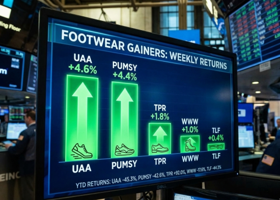 Footwear Stock Gainers