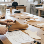 Markings for Lining Stitching and Lasting Allowance in Veldtschoen Construction