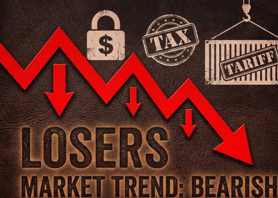 Losers in leather stocks amid tariffs