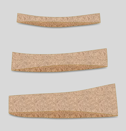 Wood shanks Parallel-sided for womens and childrens shoes, Shaped Wood or Corset for Mens Shoes