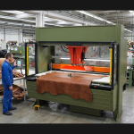 Footwear cutting safety checks before starting production