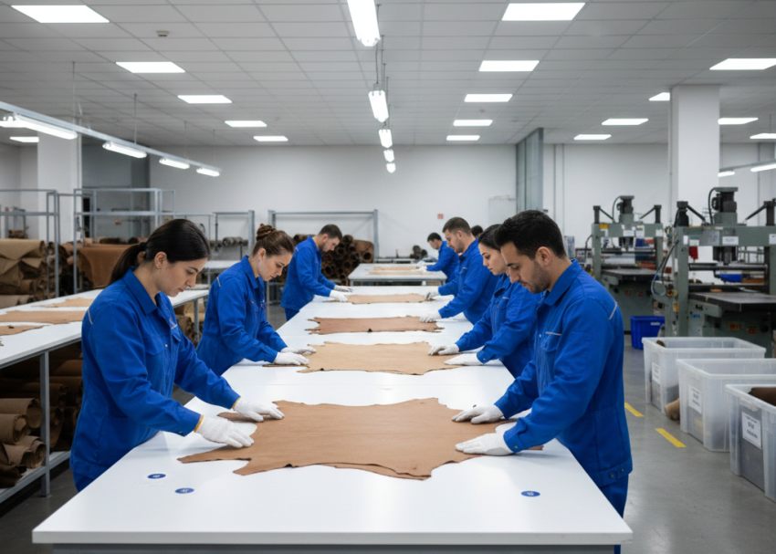 Selection and training of cutting personnel in footwear manufacturing