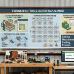 Footwear Cutting, Leather Area Measurement, Net Coefficient, Leather Cuttability, Footwear Manufacturing Process, Cutting Room Control, Leather Quality Assessment, Footwear Costing Fundamentals