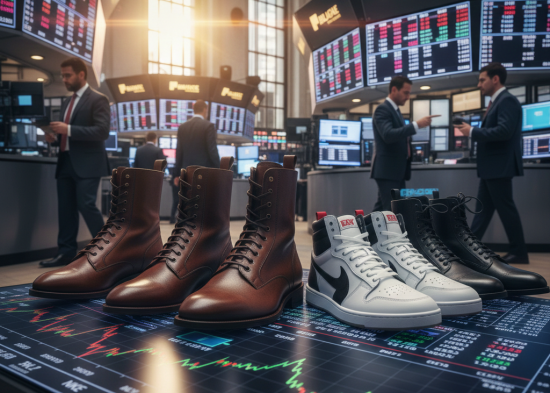 Leather Goods on Trading Floor