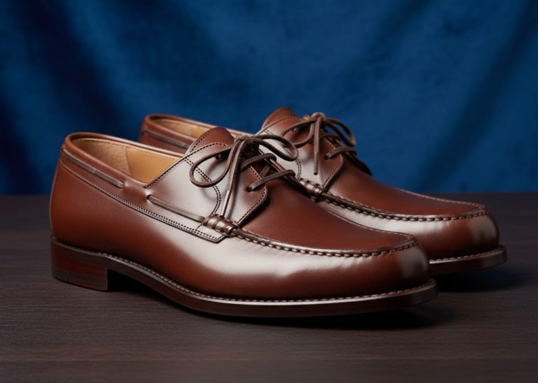 Genuine Handsewn Dress Moccasin Shoe