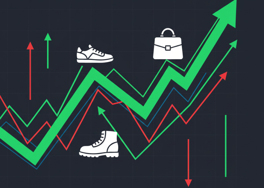 Footwear and Leather Stocks Performance Chart