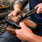 Hand Lasting method in Footwear manufacturing
