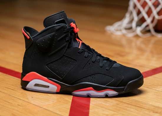 Air Jordan 6 Salesman sneaker detail