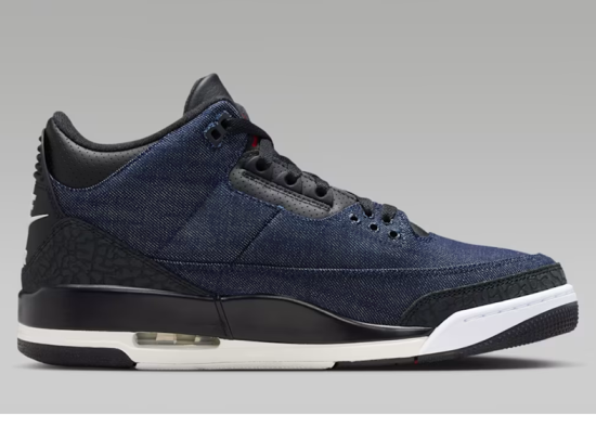 Levi's Air Jordan 3 collab view