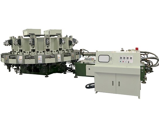 Tri Color Direct Injection Outsole Moulding machine