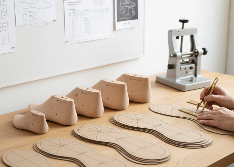 Straight grading footwear last comparison