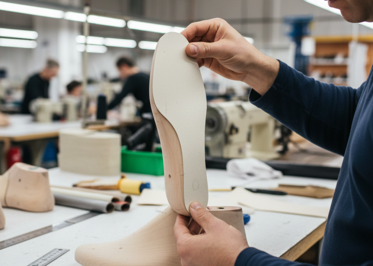 Insole and Outsole Pattern Construction in Footwear Manufacturing