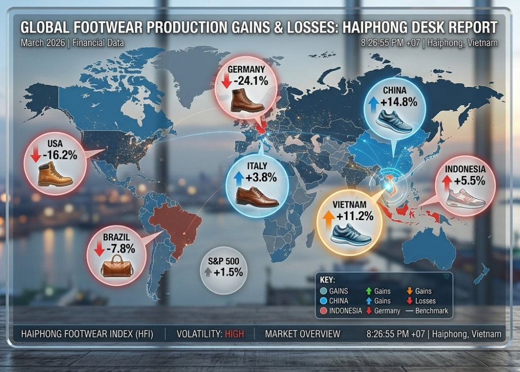 Global Footwear Production Gain Loss Desk Report