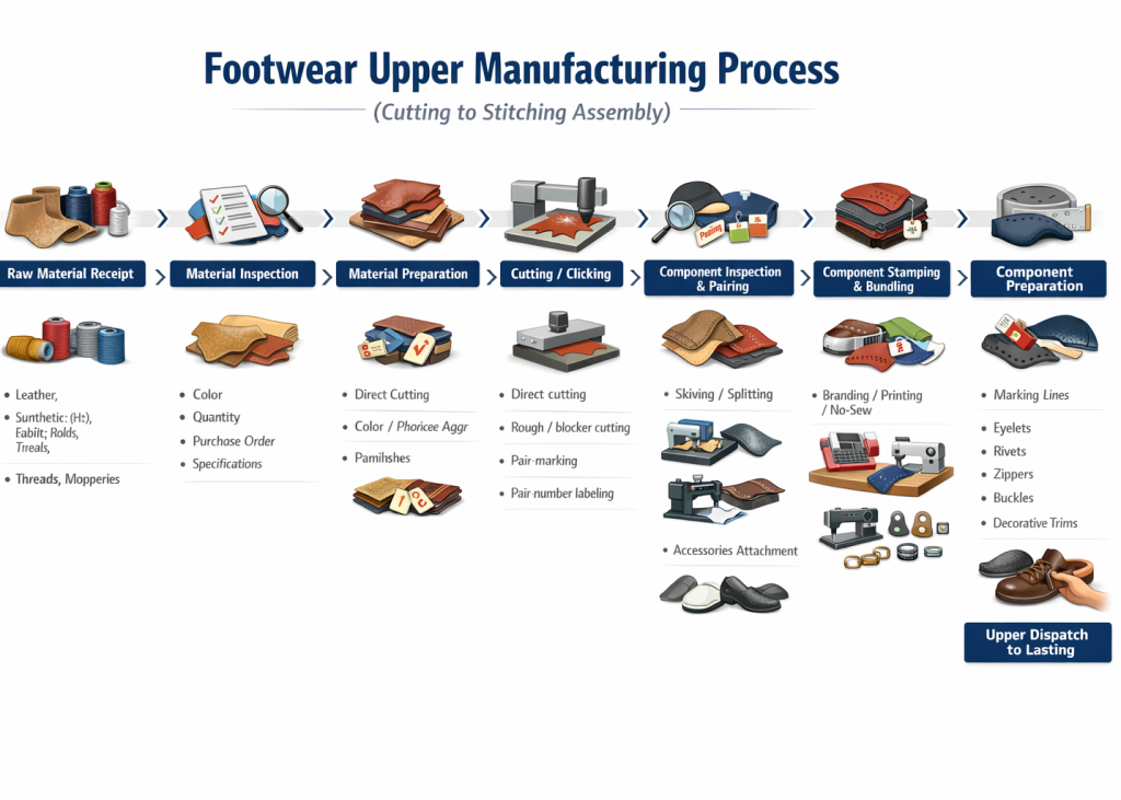 Upper Manufacturing Process