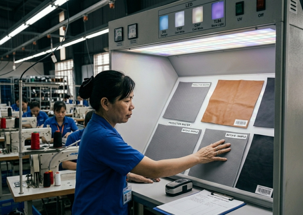 Color shade matching process