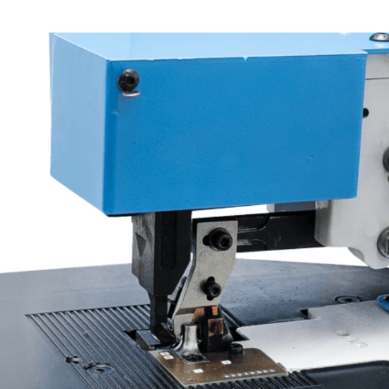 Close-up view of Folding machine