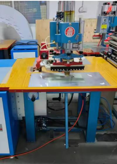 Embossing Machine used in Footwear Upper Manufacturing