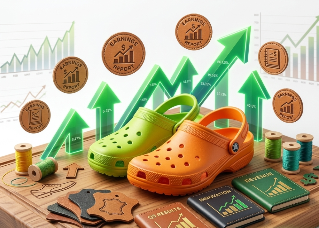 Casual clog shoes with positive earnings icons
