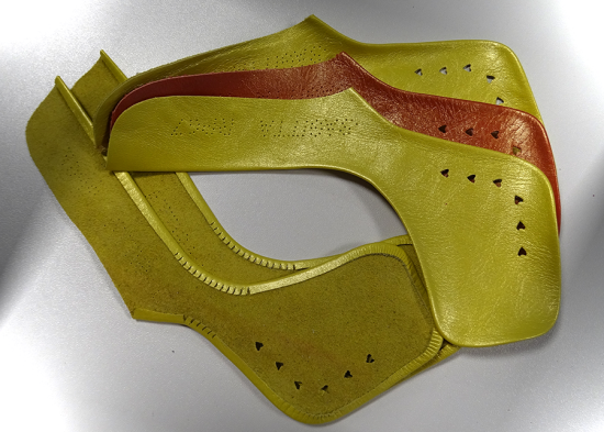 Leather Component Folded Edge