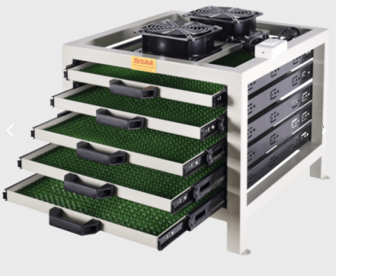 Edge Colored Component Drying Cabinet