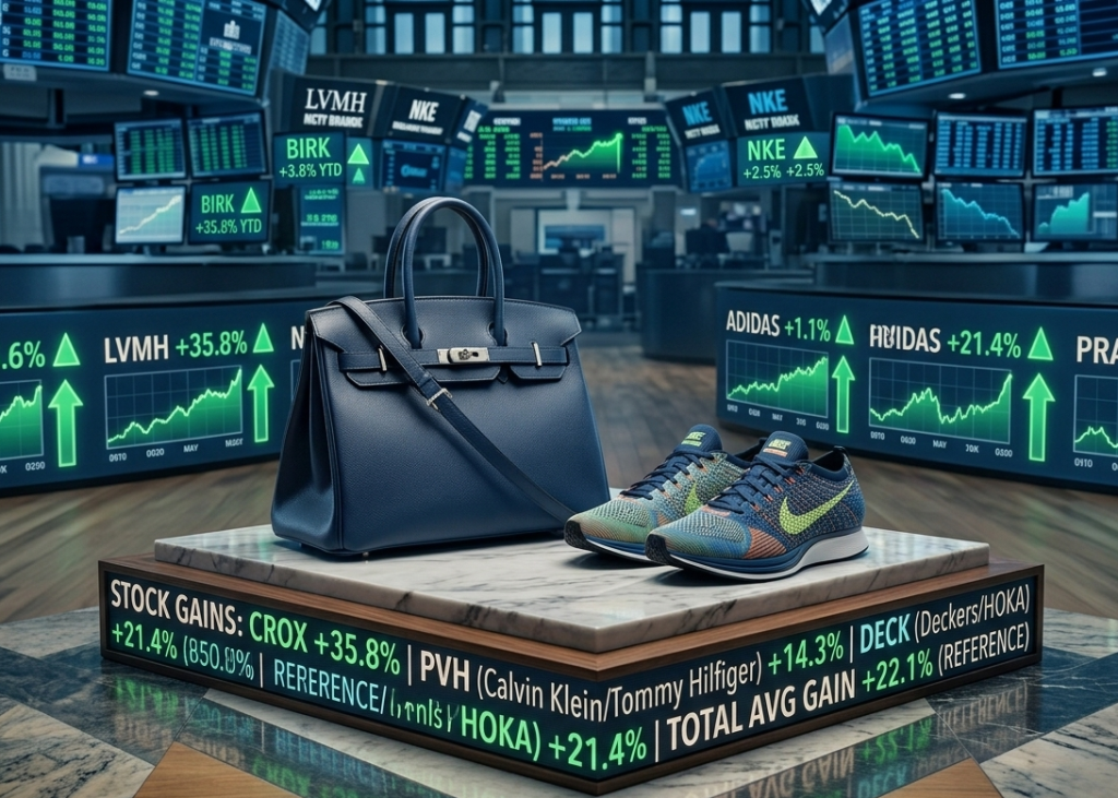 Leather goods and footwear innovation in stock spotlight