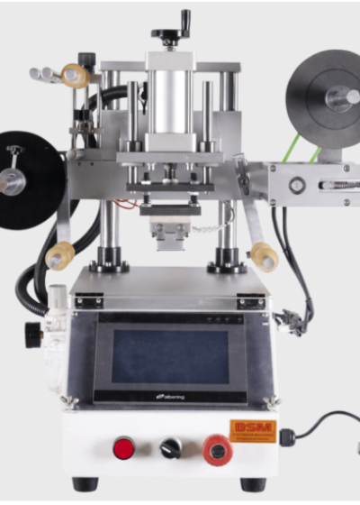 Heat Foil Embossing Machine used in Footwear Upper Manufacturing