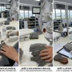 Cementing of Upper Foam Component