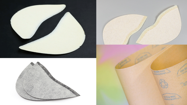 Toe Puff Component and Material Collage