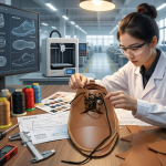 Temporary Lacing in Footwear Upper Manufacturing