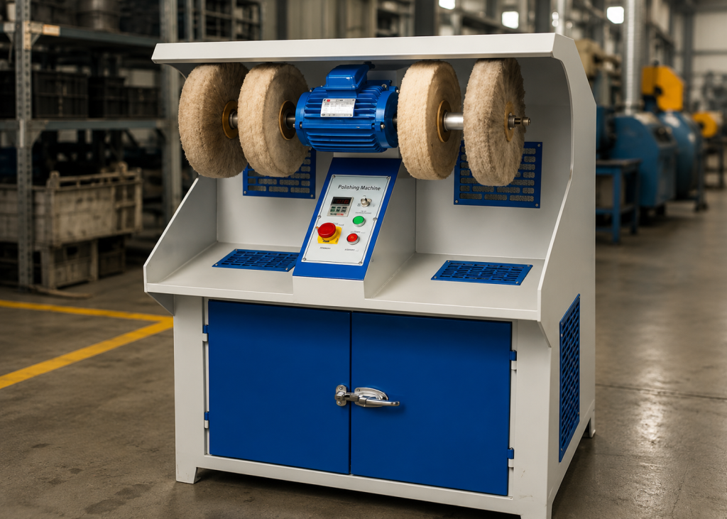 Brushing Machine used for Leather Shoe Polishing