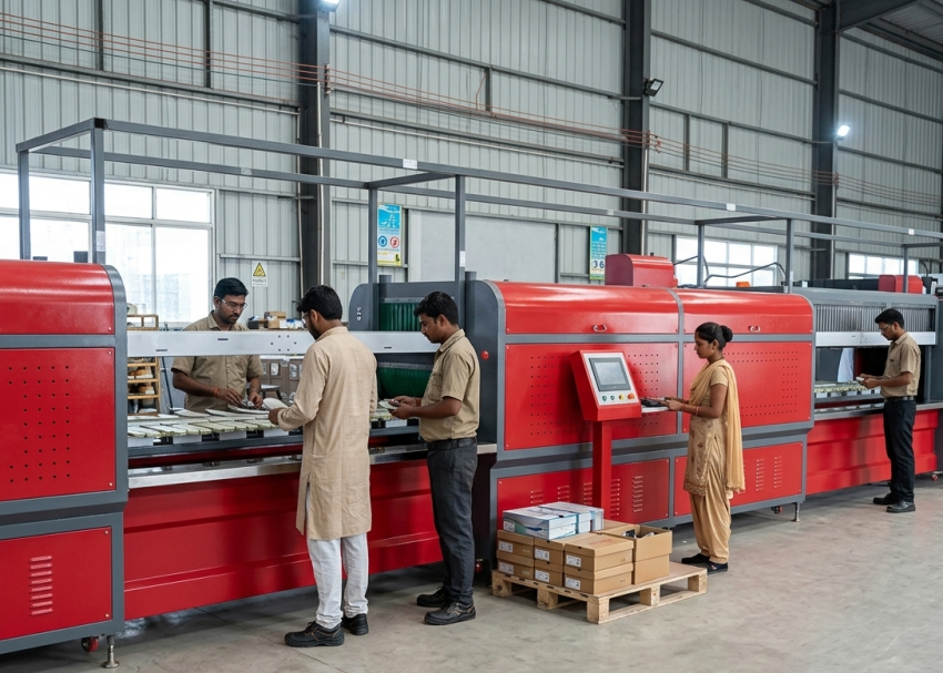 Conveyorized Drying and Activating Machine