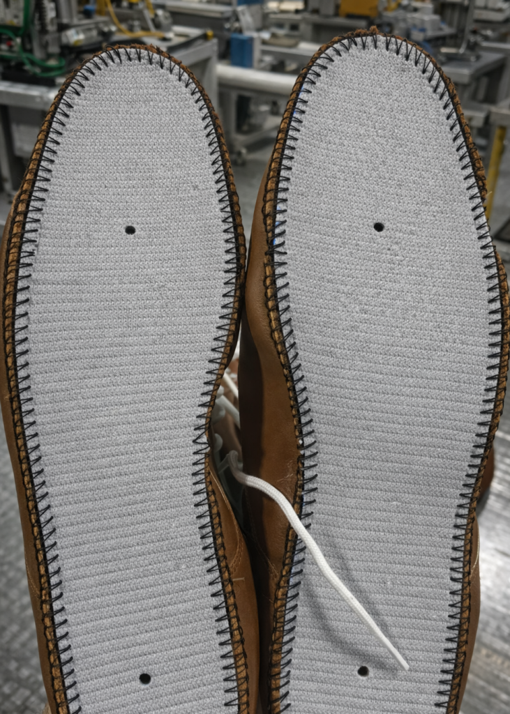 Strobel Stitched Upper