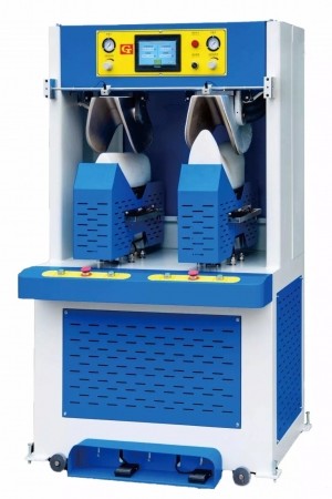 Twin Station 3D Upper Blocking machine