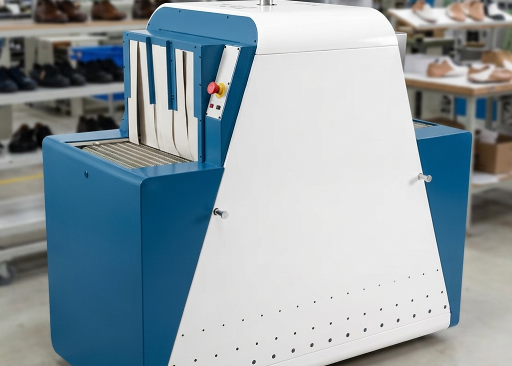 Tunnel Heat Setting Machine used in Footwear Full Shoe Assembly