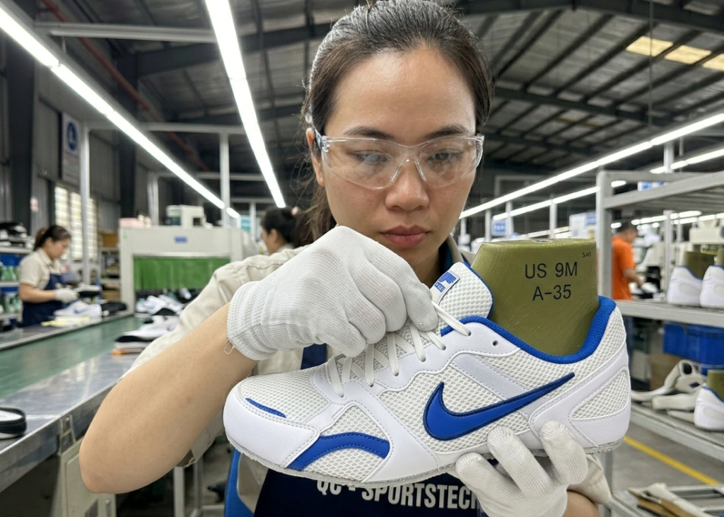 Wrinkle inspection during lasting stage