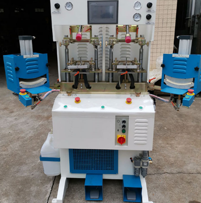 Twin Station Toe Molding or Forming Machine