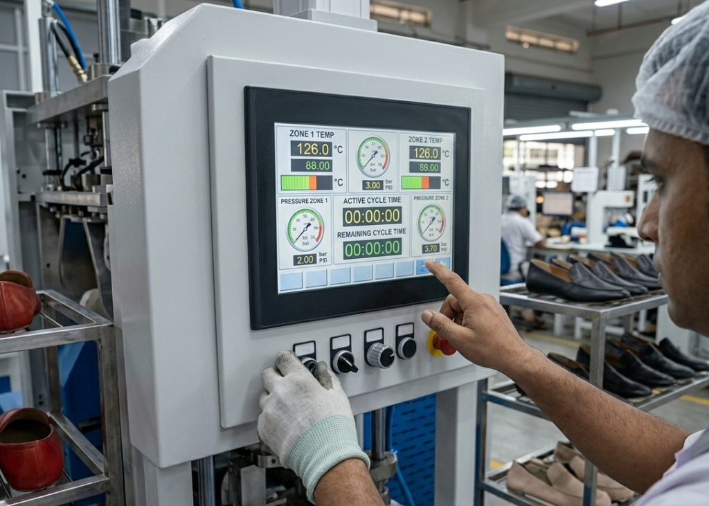 Programmable Upper Blocking Machine