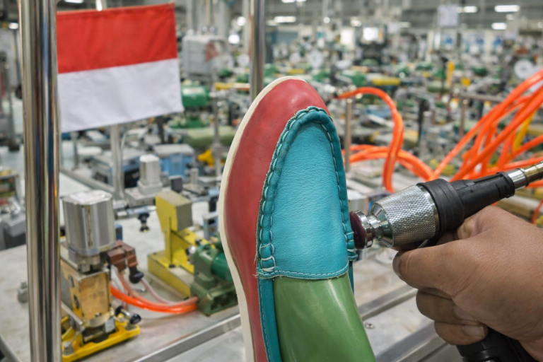 Moccasin Upper Forming Machine