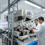 Footwear outsole pressing and assembly line – Part 3 of full shoe manufacturing process