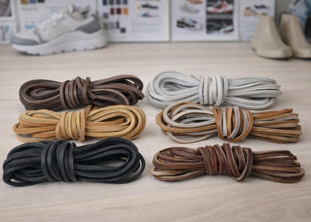 Leather Shoe Lace used in Footwear Manufacturing