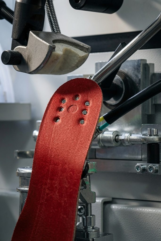 Position of Heel Nailed in the Insole