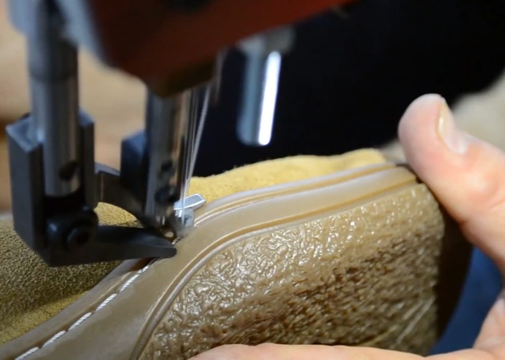 Sidewall Stitching Operation in Full Shoe Manufacturing