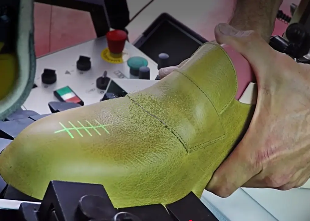 Forepart Lasting Machine used in Footwear Manufacturing
