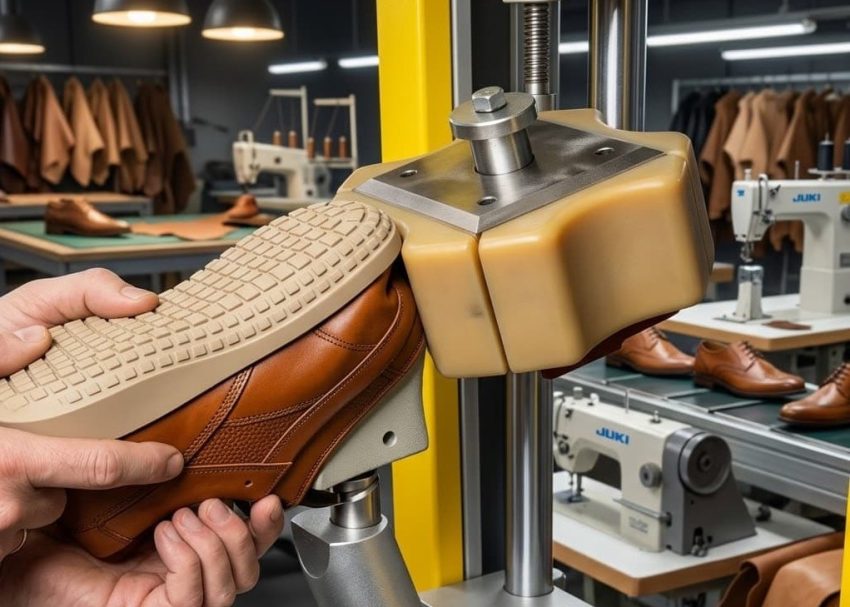 Manual last removal in leather footwear manufacturing
