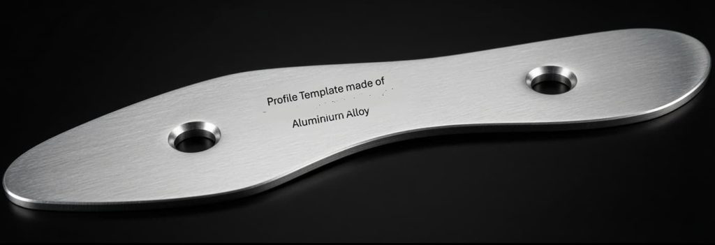 Profile Template Guided using Aluminum Alloy