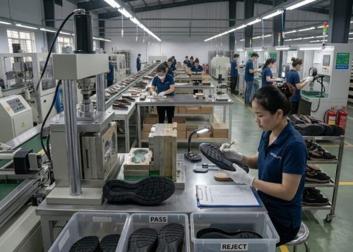 Single unit outsole manufacturing