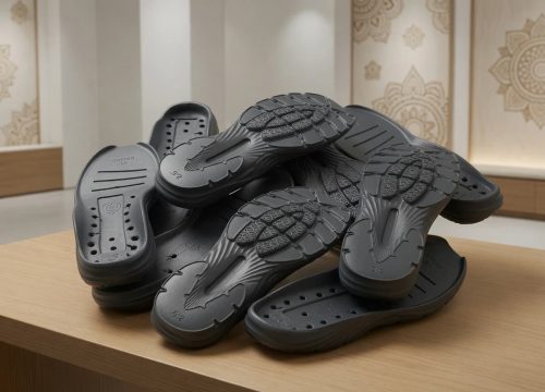 EVA Midsole used in Footwear Manufacturing