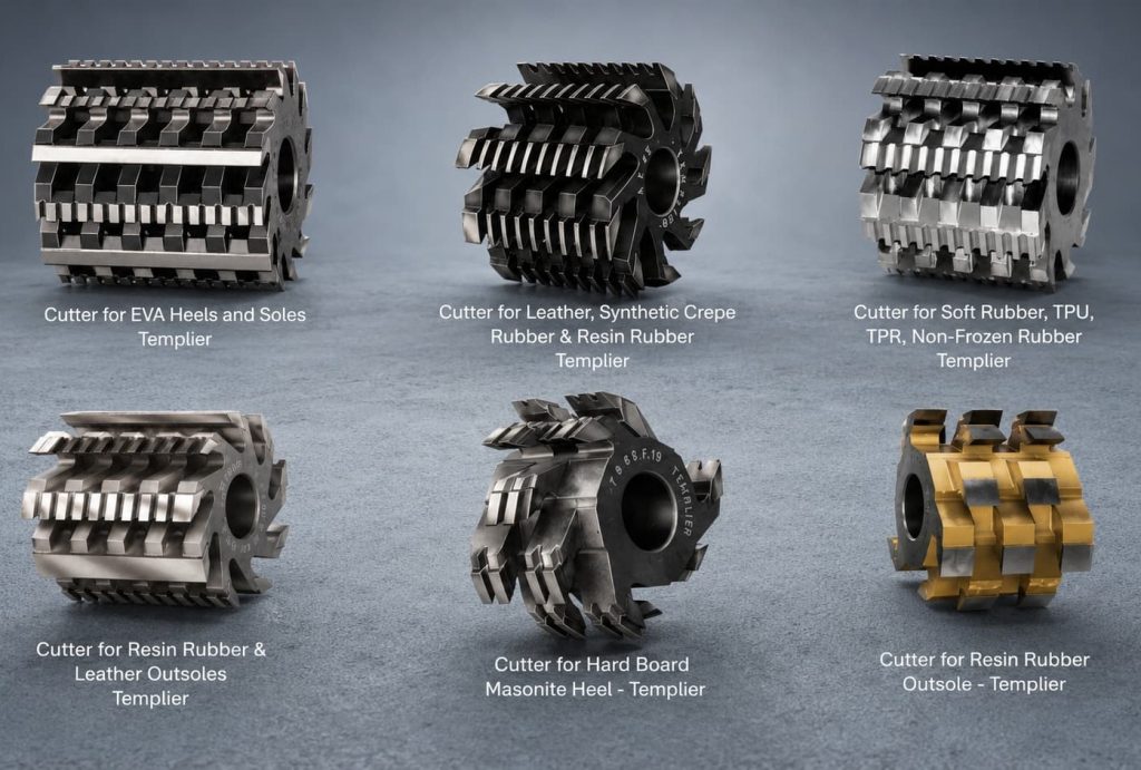 Different types of Cutter used in Footwear Outsole manufacturing